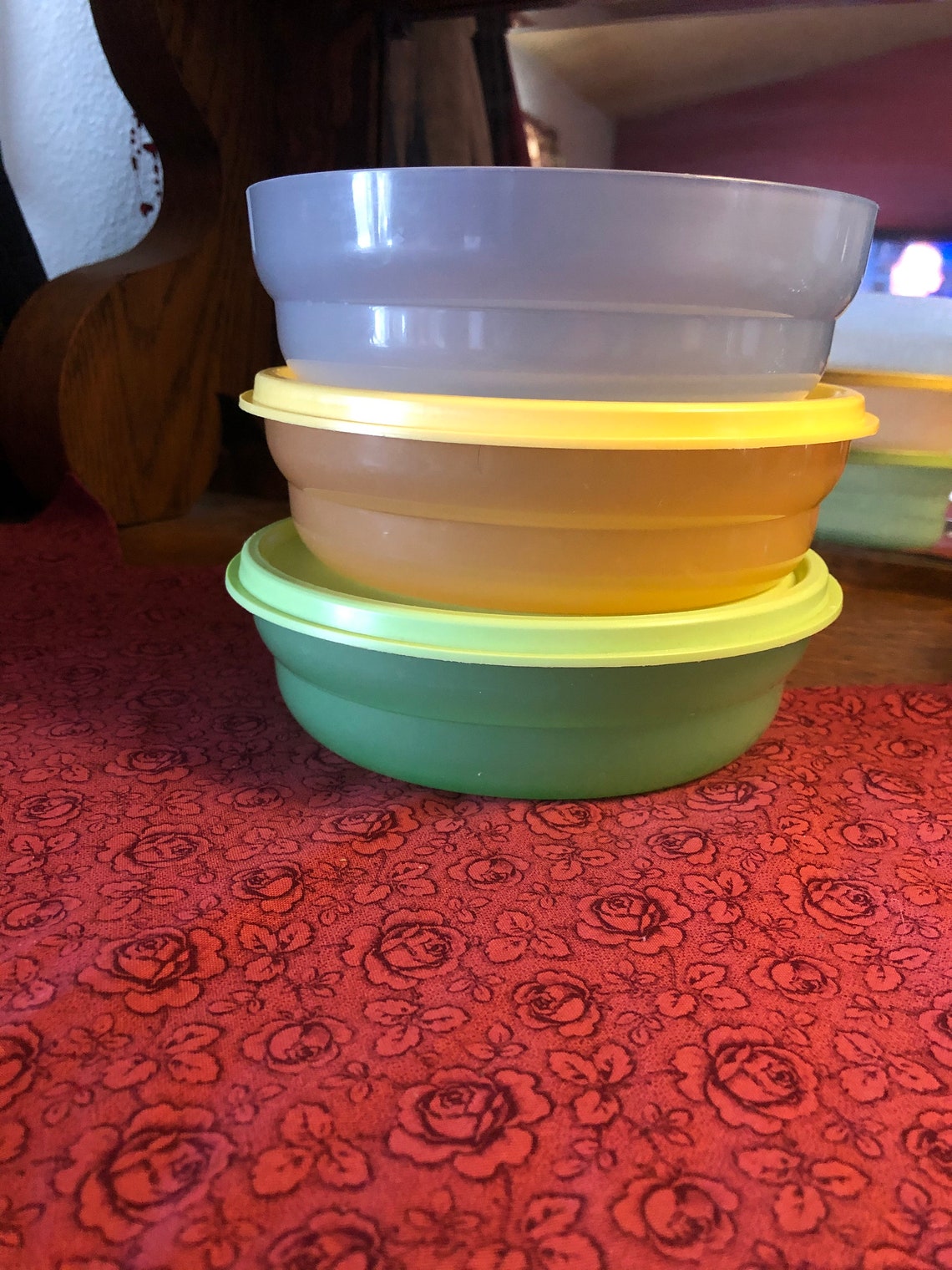 Vintage Pastel Tupperware Cereal Bowls Salad Bowls Pack Etsy