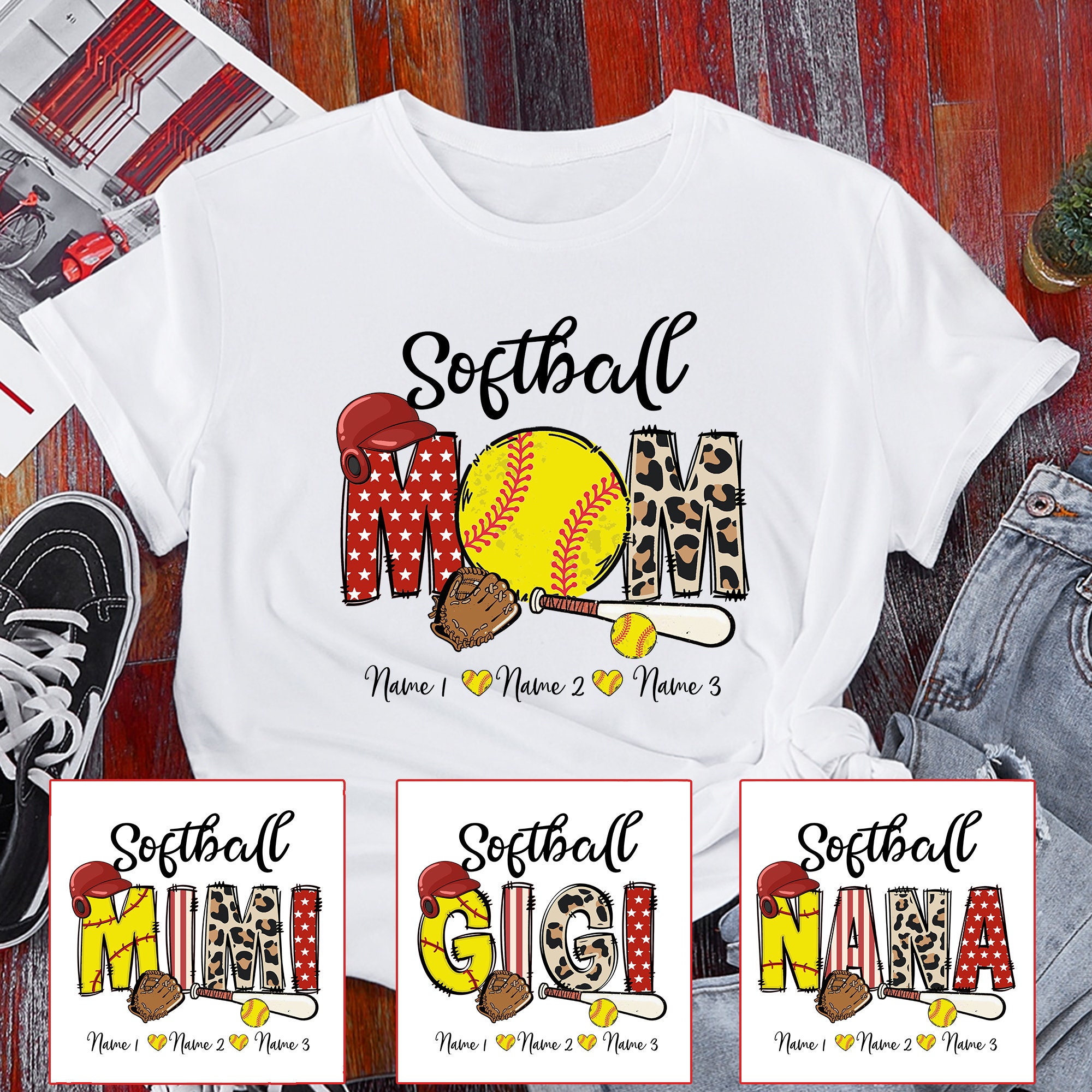 Custom Softball Shirt Builder