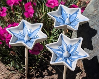 Bee watering stations, 3 flowers - Sasanky