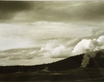 Yellowstone geysers photo