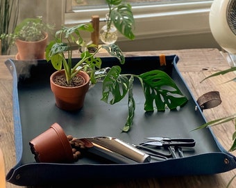 Gardening Potting Mat for indoor houseplants | Free Plant tool - hand pruner | houseplant accessory for plant care propagating seeds plants