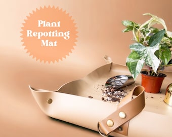 Houseplant Repotting Mat | Potting Mat | Gardening Gift | House Plant Accessory | Bonsai Tools | Gift For Florist , Gardener, Plant Lover