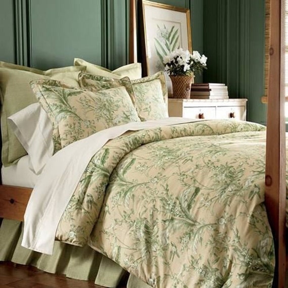 Brand New Ralph Lauren Queen Size 4 Piece Comforter Set Grand Etsy