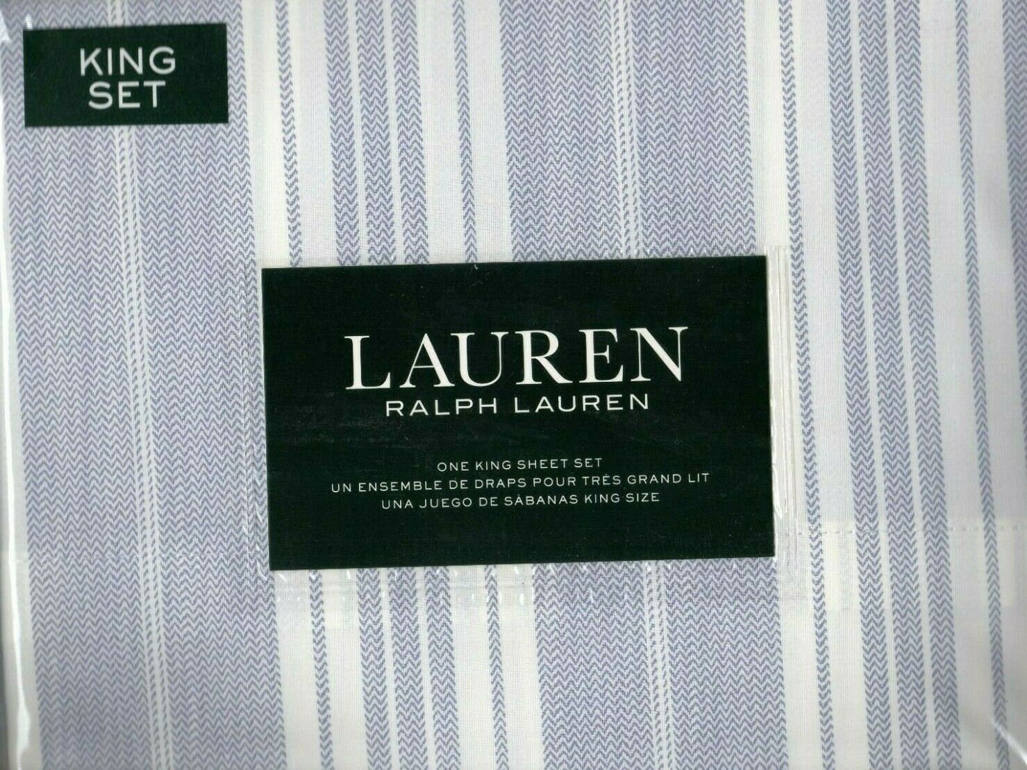 ralph lauren striped sheets
