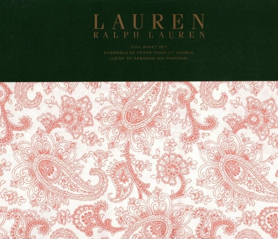 Ralph lauren watercolor sheets clearance