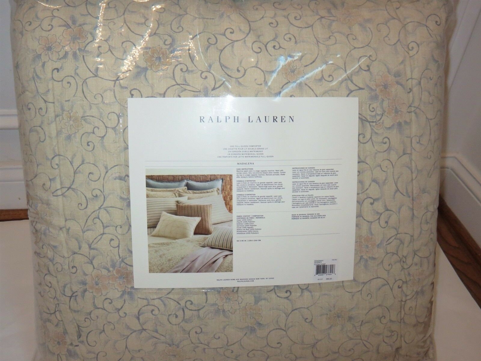 Brand New Ralph Lauren Full/queen Madalena Comforter Etsy