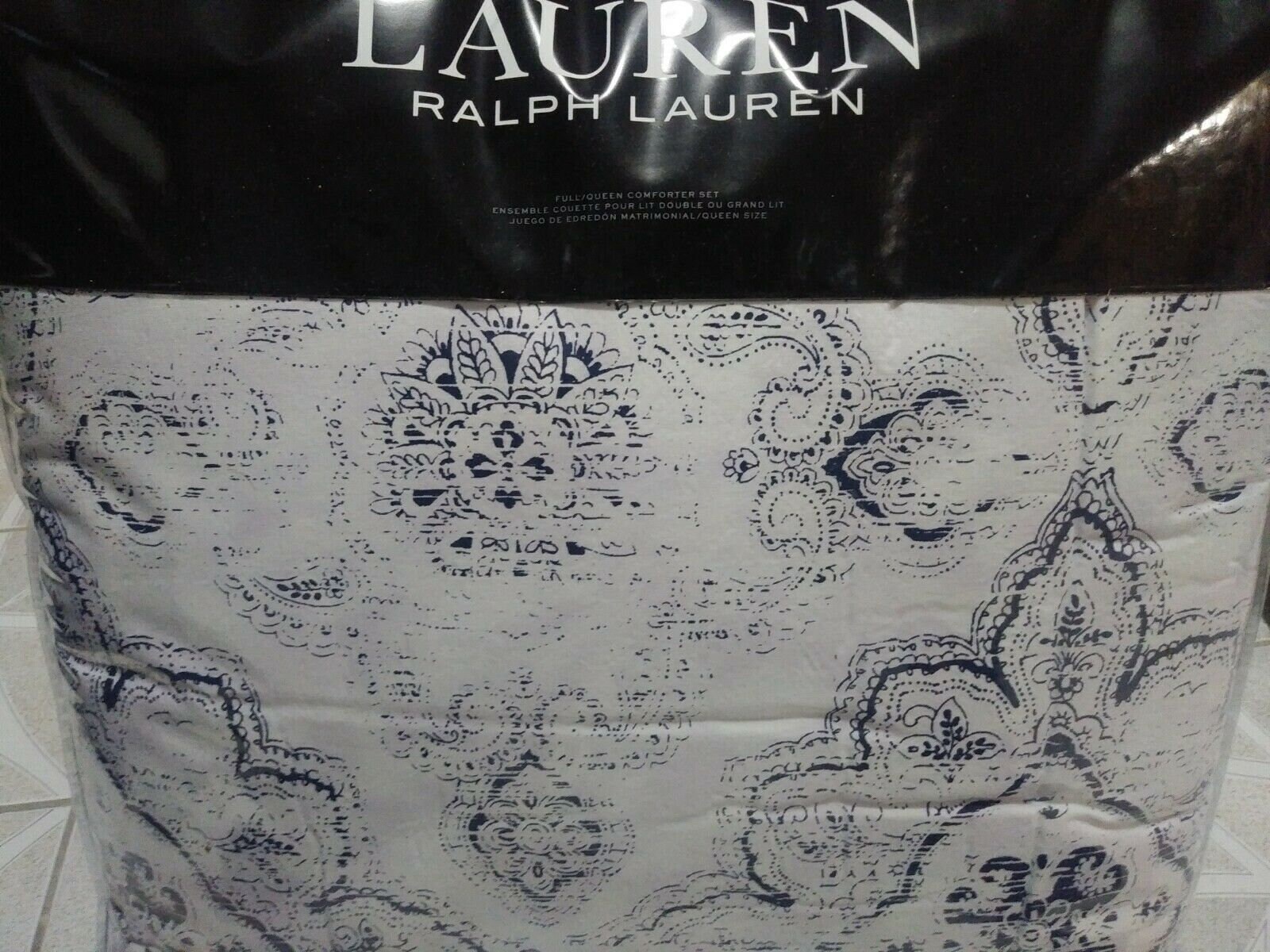 Brand New Ralph Lauren Queen Size 3 PC Comforter Set Luna - Etsy