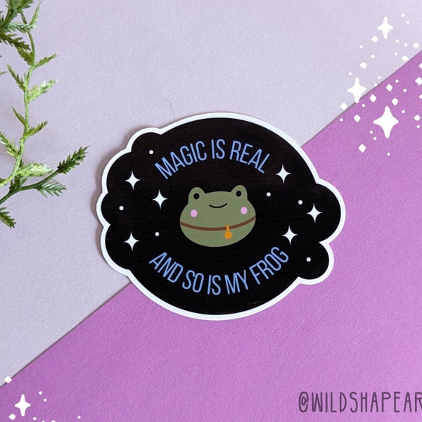 Boggy the Froggy Sticker | DnD Sticker, Water Bottle Sticker, Laptop Sticker, Dimension 20