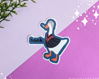 Goosetarion Sticker | Baldur's Gate 3 Sticker, Water Bottle Sticker, Laptop Sticker, Astarion Sticker