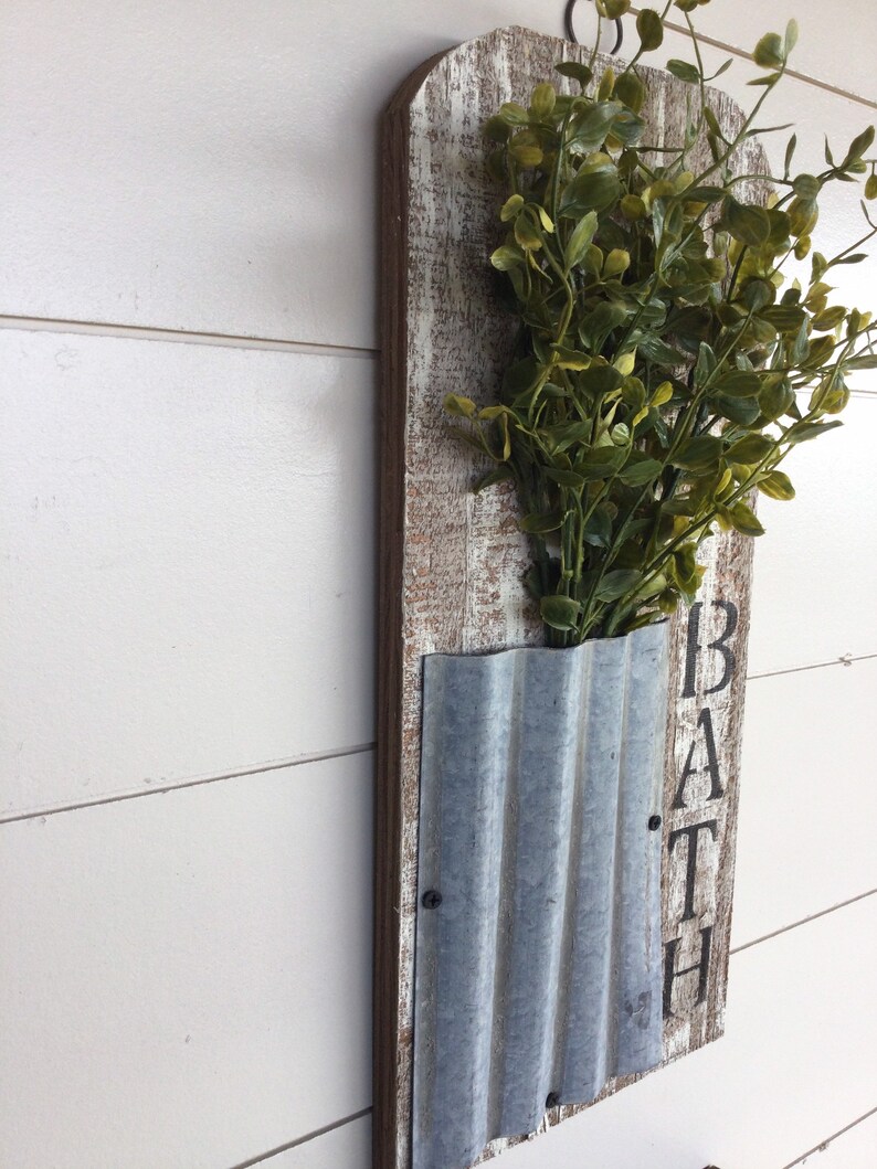 Bathroom Wall Decor Farmhouse Bathroom Wall Decor Bathroom - Etsy