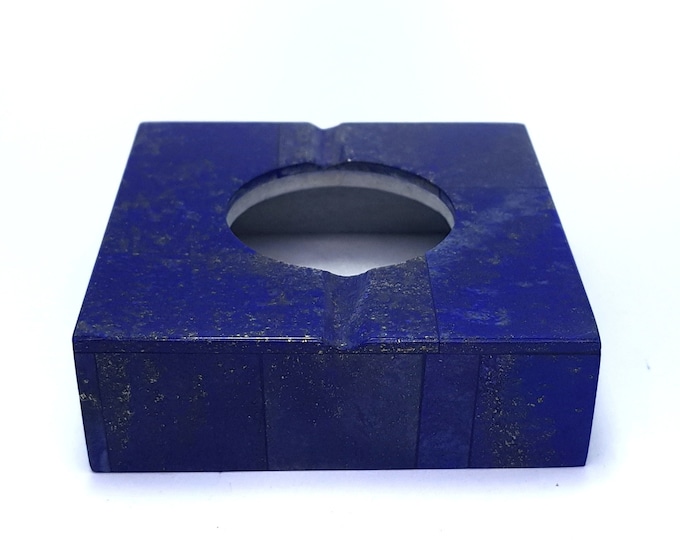 400g Lapis Lazuli Beautiful Ashtray,Lapis Lazuli,Lapis Ashtray,Lapis Stone Ashtray,Ashtray,Lapis Lazuli Ashtray,Lapis Stone,Healing Stone