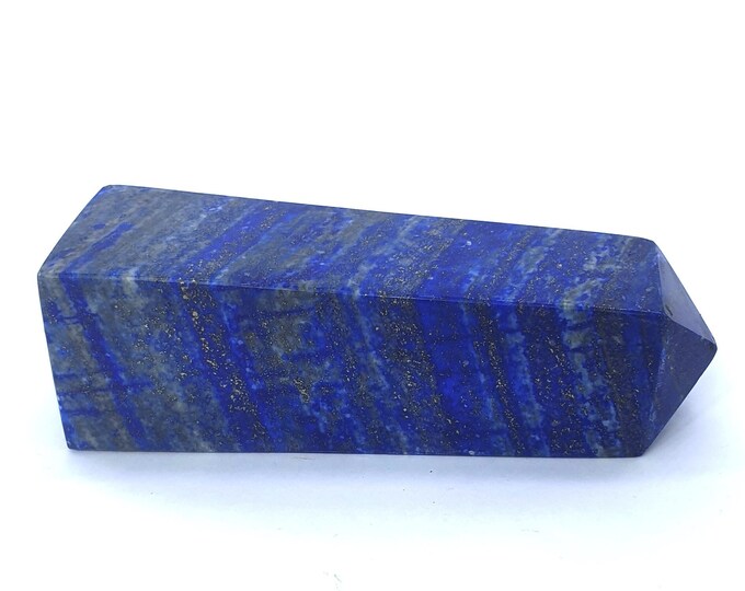 Beautiful Blue Lapis Lazuli Towers - Lapis Lazuli Obelisks 590 Grams