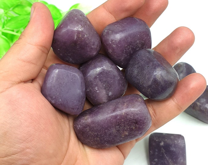 Lepidolite - Lapidolite Tumbles - Lepidolite Stone Tumbles - Lepidolite Stone - Healing Stone - Lepidolite Crystals,Lepidolite Crystal