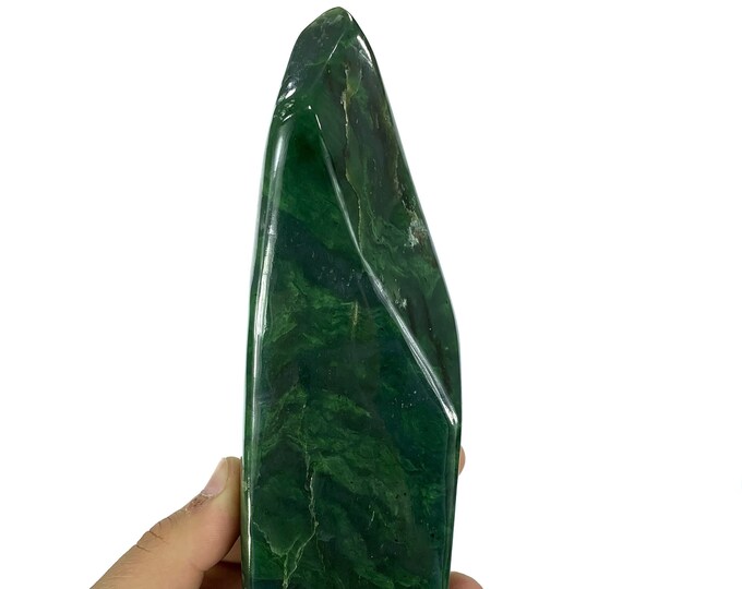 Beautiful Green Nephrite Jade Free Form, Nephrite Jade Free Form, Nephrite Jade, Jade Free Form, Nephrite Free Form, Green Jade 884 Grams