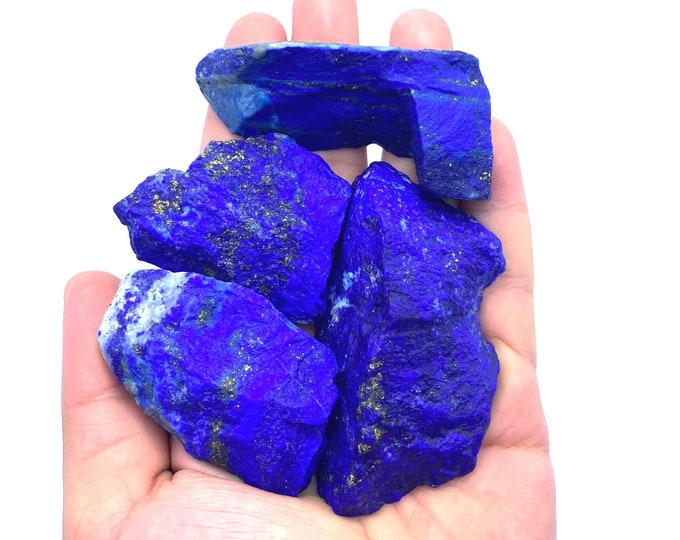 259 Grams Beautiful Lapis Lazuli -Raw Healing Gemstones - Lapis Stone - Lapis Raw Stone - Natural Lapis Lazuli