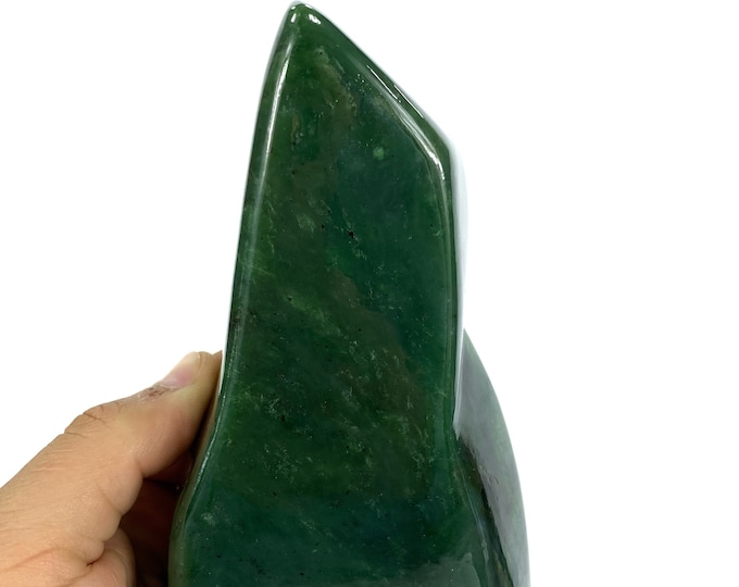 Beautiful Green Nephrite Jade Free Form, Nephrite Jade Free Form, Nephrite Jade, Jade Free Form, Nephrite Free Form, Green Jade 990 Grams