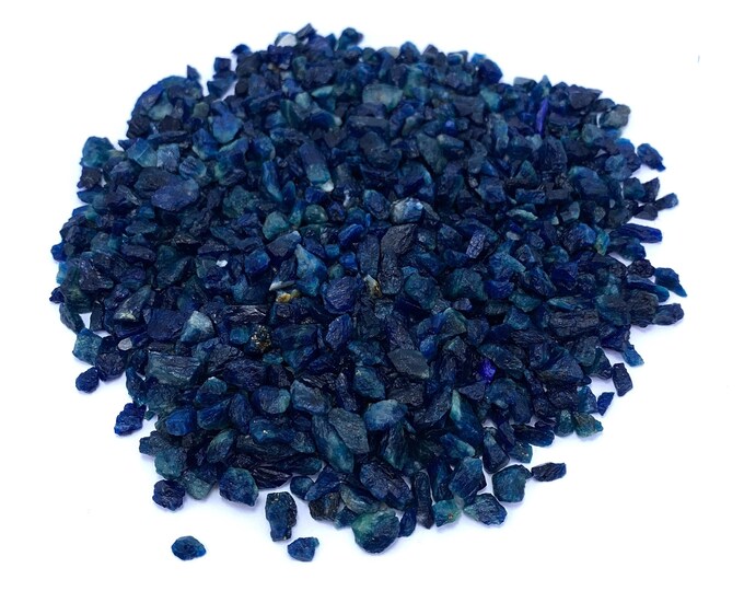 Best Quality Blue Color Fluorscent  Sodalite Raw Crystals  - Blue Sodalite - Sodalite Crystals 200 Grams