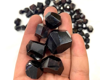 Red Faceted Almandine Garnet Crystals (800 Grams)