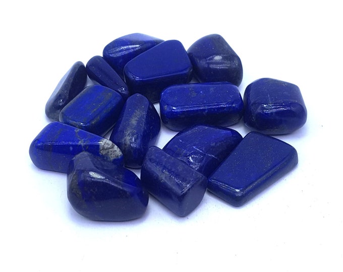 255 Grams Top Quality Lapis Lazuli Tumbles - Lapis Tumbles - Lapis Stone Lapis Crystals Lapis Lazuli Tumble - Lapis Tumbles 14 Pcs