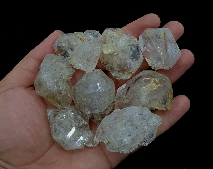 Beautiful Big Size Clean Termenated Herkimer  Window quartz Crystals