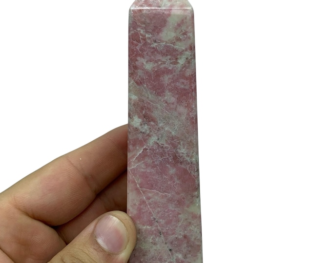 Best Quality Polished Red Rhodochrosite Tower Crystal, Obelisk Gemstone