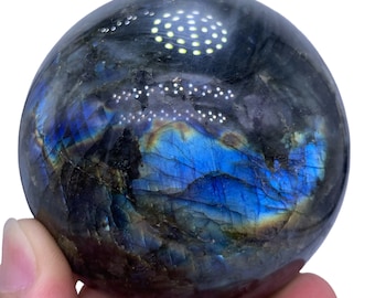Top Quality Blue Color Labradorite Sphere - Labradorite Ball - Labradorite Stone - Labradorite Ball - Labradorite Sphere - Labradorite Stone