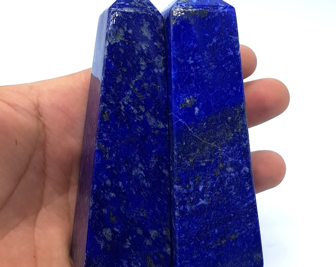 Great Quality Blue Lapis Lazuli Tower - Obelisk Lapis Tower - Lapis Lazuli Obelisks - Lapis Crystals