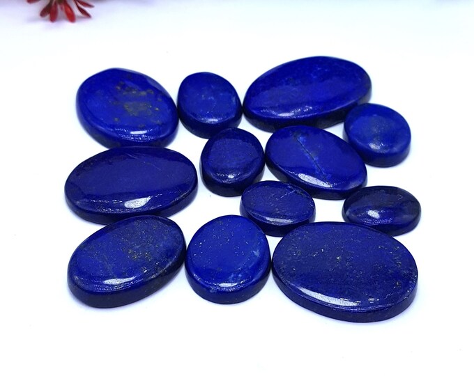 Amazing Quality Lapis Lazuli Cabochons - Lapis Cabochons - Lapis Jewellery Cabochons - Lapis Lazuli Stone - Lapis Crystals 68 Grams