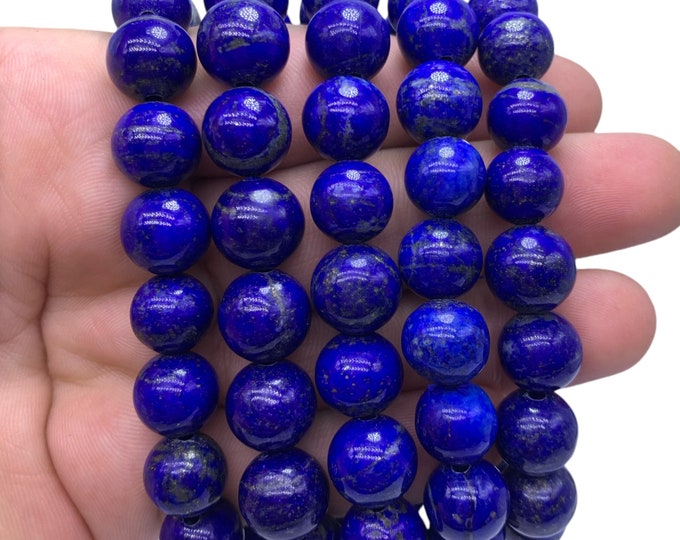 Lapis Lazuli Beads Bracelet - Lapis Lazuli - Lapis Bracelet - Lapis Blue Bracelet - Lapis Lazuli Bracelet - Blue Lapis Bracelet - Lapis