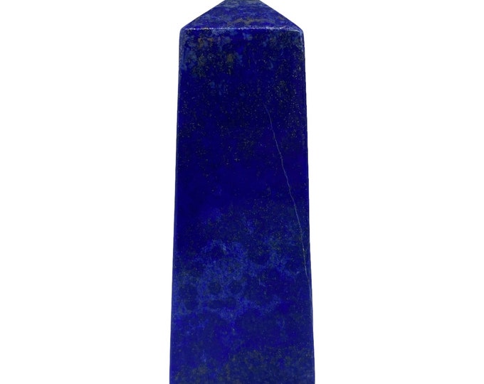 Beautiful Blue Lapis Lazuli Tower - Obelisk 380 Grams