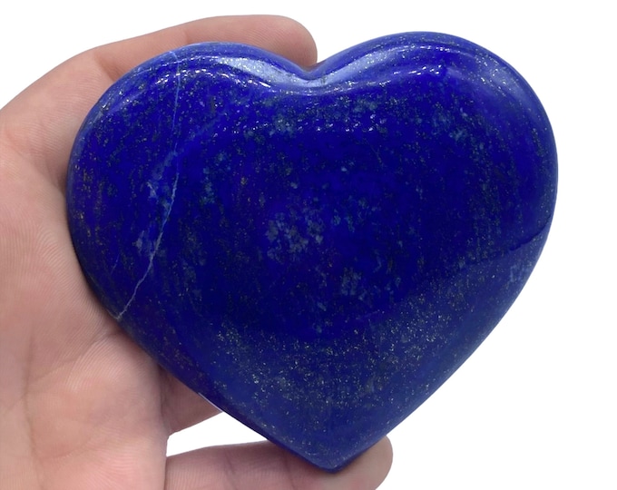 Best Quality Lapis Lazuli Beautiful Heart 350 Grams