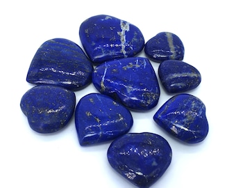 100 Grams Lapis Lazuli Hearts,LapisHearts,Lapis Hearts Stone,Lapis Stone,Lapis Lazuli Stone,Lapis Chunk,Healing Stone