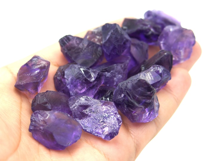 500 Carats Natural Raw Beautiful Purple Color Transparent Clear Amethyst