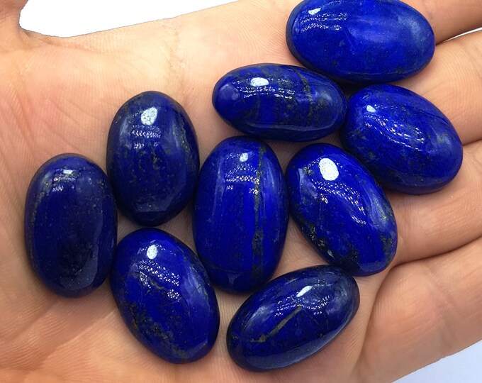 Lapis Lazuli Cabochons - Lapis Cabochons - Lapis Jewellery Cabochons - Lapis Lazuli Stone - Lapis Pendants 60 Grams