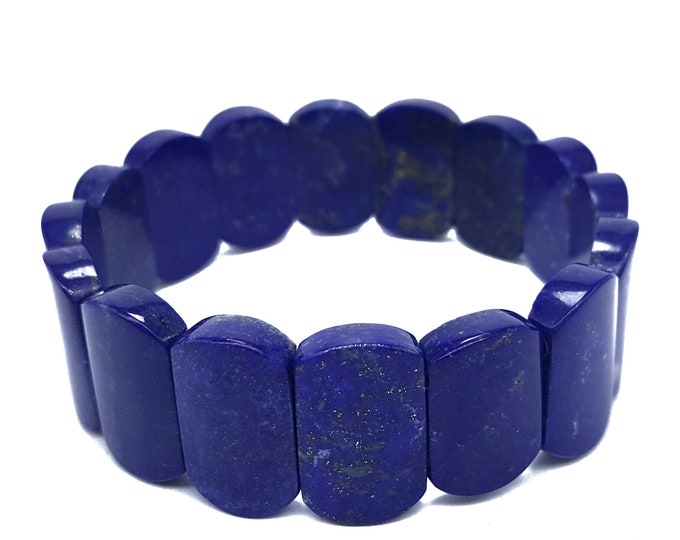 Beautiful Lapis Lazuli Bracelet - Lapis Bracelet - Blue Lapis Bracelet - Lapis Blue Bracelet - Lapis Lazuli - Lapis Stone Bracelet - Lapis