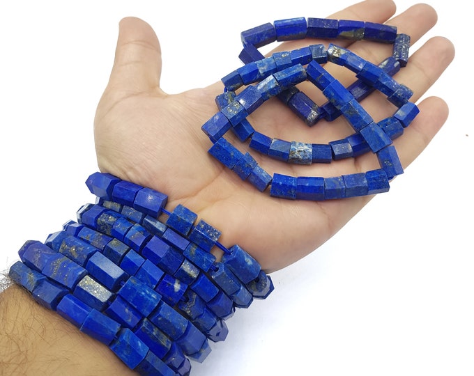 Lapis Lazuli Facet Beads Bracelets, Lapis Beads Bracelets, Lapis Natural Beads, Natural Beads, Lapis Natural Beads Bracelets,Lapis Lazuli