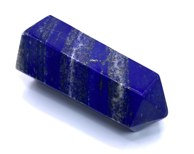 Beautiful Blue Lapis Lazuli PointTower 240 Grams