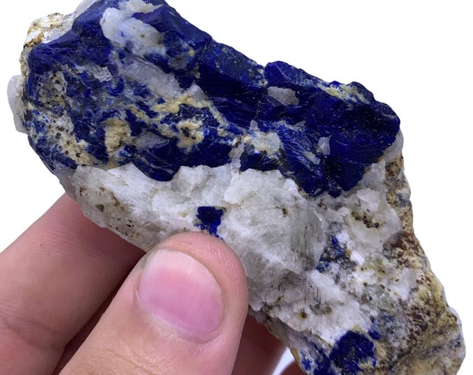 Beautiful Fluorescent Afghanite Specimen - Afghanite Specimen - Blue Afghanite - Afghanite Gemstone - Afghanite - Afghanite Stone 120g