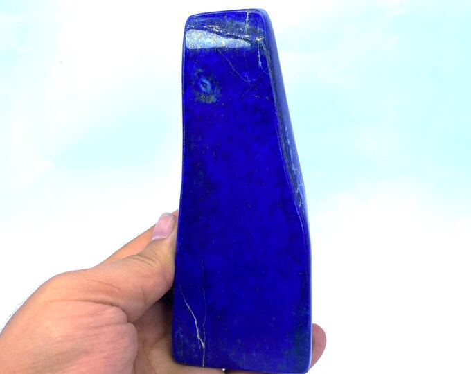 Lapis Lazuli Freeform - Lapis Freeform - Lapis Crystal Freeform - Blue Lapis Lazuli - Blue Lapis Freeform - Blue Lapis Stone - Lapis Lazuli