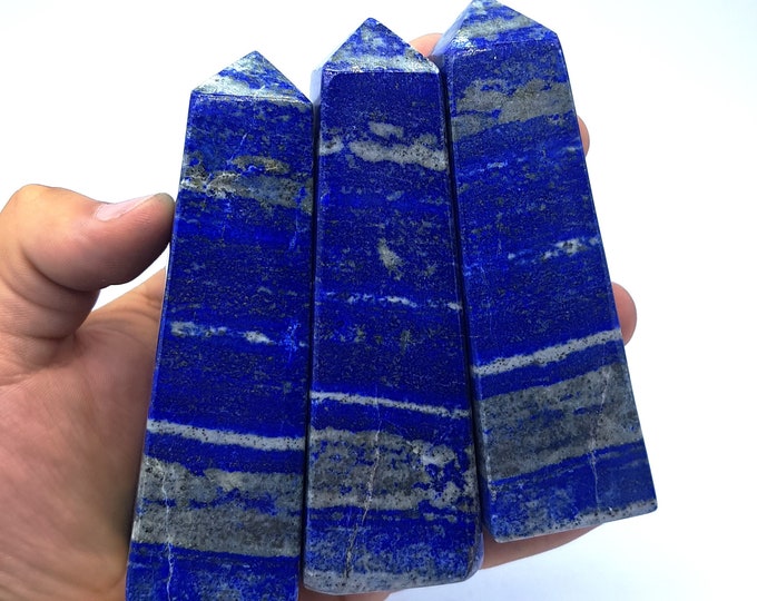 Beautiful Quality Blue Lapis Lazuli Towers - Obelisks Lapis Towers - Lapis Lazuli Obelisks - Lapis Stone