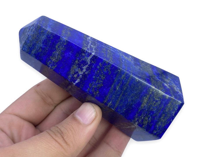 318 Grams Amazing Quality Blue Lapis Lazuli Tower Point