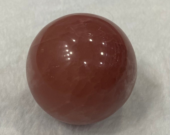 Rose Calcite -  Red Rose Calcite -  Rose Calcite Sphere -  Rose Calcite Ball -  Red Calcite Sphere -  Calcite Spheres, Calcite Ball