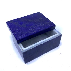 Beste Qualität Lapis Lazuli Box - Lapis Lazuli Box - Blaue Lapis Lazuli Box - Blaue Lapis Box - Lapis Box - Lapis Schmuckbox - Lapis Lazuli