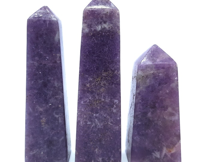 Lepidolite Obelisk Point, Stone of Peace , Lepidolite Point, Lepidolite Obelisk, Lepidolite, Lepidolite Towers, Lepidolite Tower 525 Grams