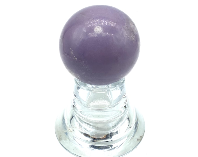 Lepidolite Crystal Sphere -  Lepidolite Sphere 288 Grams