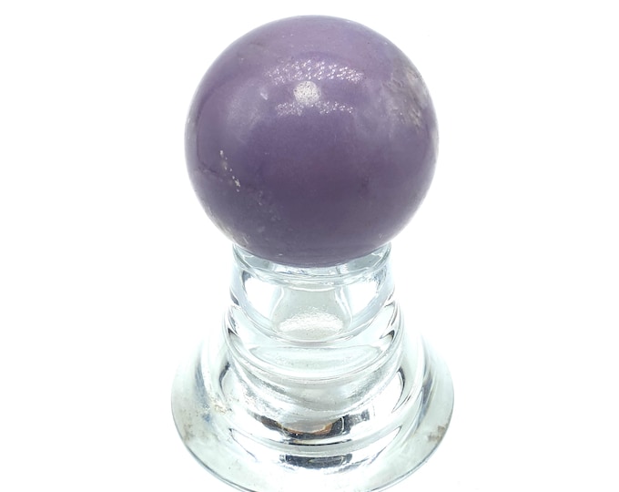 Lepidolite Crystal Sphere, Lepidolite Sphere 288 Grams