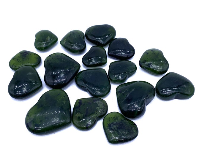 Great Quality Green Color Serpentine Hearts, Green Serpentine Stone,Serpentine Hearts,Serpentine Hearts Crystal, Green Serpentine Hearts