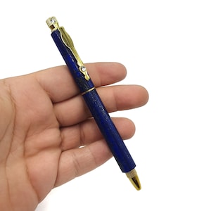 Amazing Quality Lapis Lazuli Pen, Lapis Pen, Lapis Lazuli Stone Pen, Blue Lapis Pen, Lapis Lazuli Blue Pen, Lapis Decoration Pen, 25 Grams