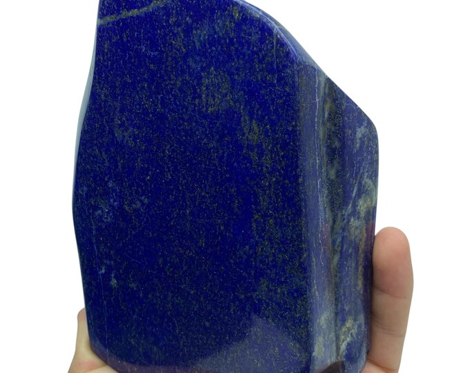 1.3Kg Top Quality Blue Polished Lapis Lazuli Freeform: Blue Crystal Free Form