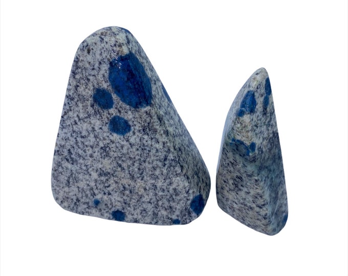 Beautiful K2 Jasper Azurite Polished Free From 2 Piece 288 Grams